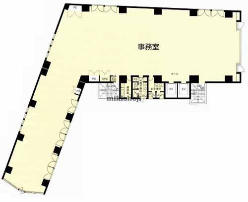 ＡＣＮ田町ビル 平面1