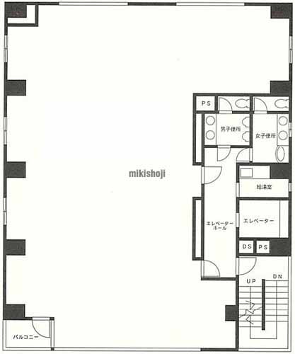葛西・西葛西・清新町の圭盟ビル 平面1