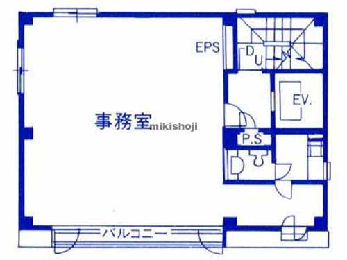 神田平河町・神田佐久間町・神田佐久間河岸の第２星野ビル 平面1