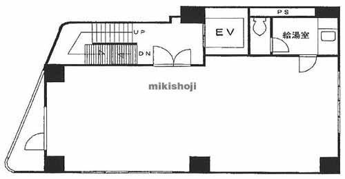 日本橋小綱町・蛎殻町の日本橋ウィンテルビル 平面1