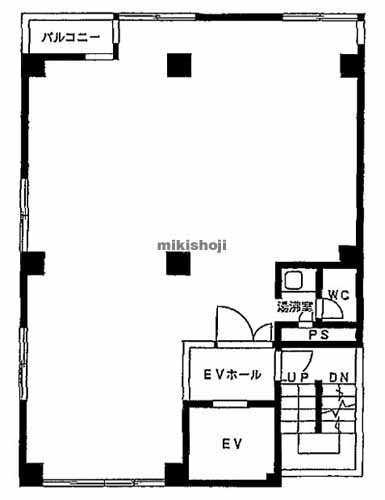 岩本町・神田岩本町の神田ＮＫビル 平面1