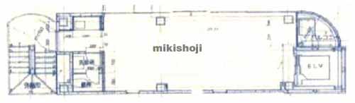京橋の読売京橋ビル 平面1