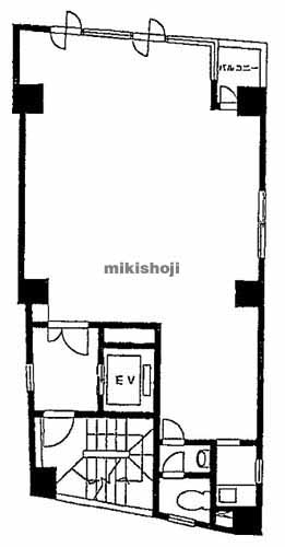 一番町の一番町ファーストビル 平面1