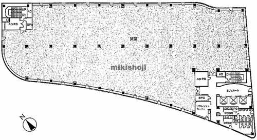 代々木・元代々木町のトーシンビル 平面1
