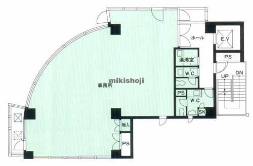 外神田の石川興産ビル 平面1