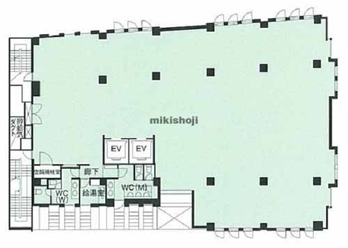 人形町ファーストビル 平面1