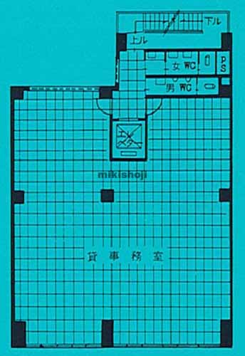渋谷の第１矢木ビル 平面1