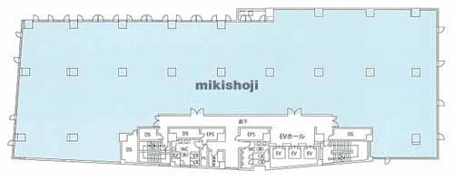 恵比寿の東急不動産恵比寿ビル 平面1