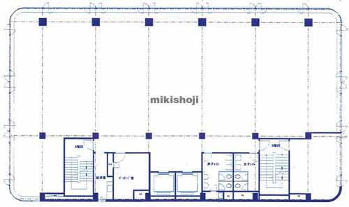 虎ノ門・愛宕の江戸見坂森ビル 平面1