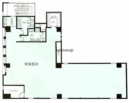 芝のＭＡビル三田Ⅱ 平面1