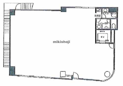 内藤町・大京町・左門町のスタッフハウス 平面1