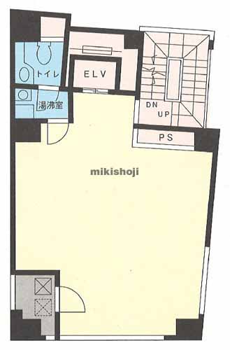 西新宿の西新宿水間ビル 平面1