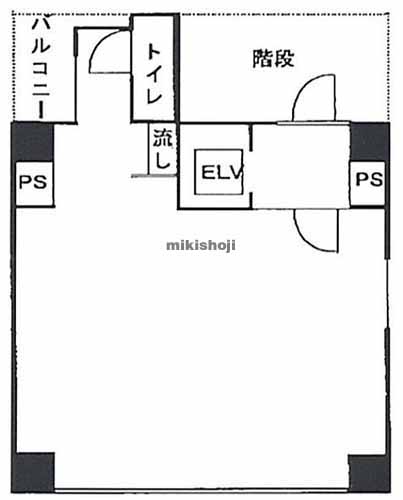 虎ノ門・愛宕の虎ノ門浜崎ビル 平面1
