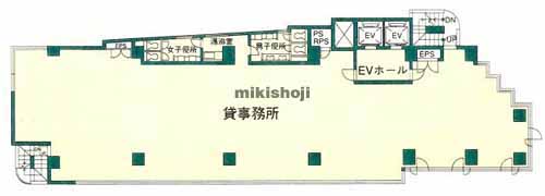 南池袋の中町ビル 平面1
