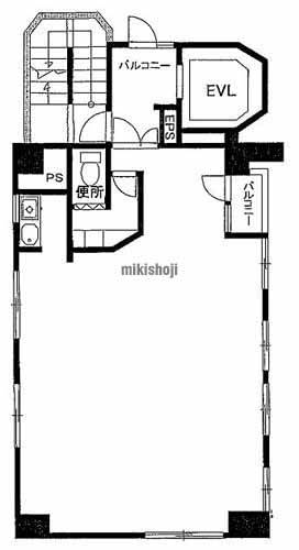 代々木・元代々木町のＹＵ－ＷＡビル 平面1