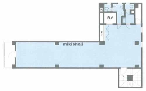 渋谷の青山シティビル 平面1