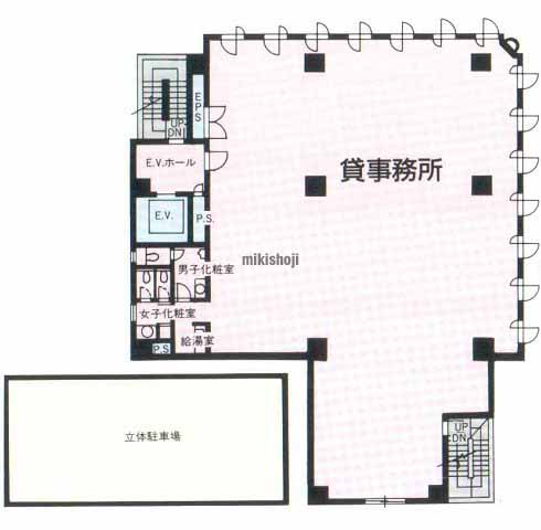 大井のユニゾ大井四丁目ビル 平面1