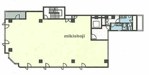 日本橋小綱町・蛎殻町のオーキッドプレイス蛎殻町ビル 平面1