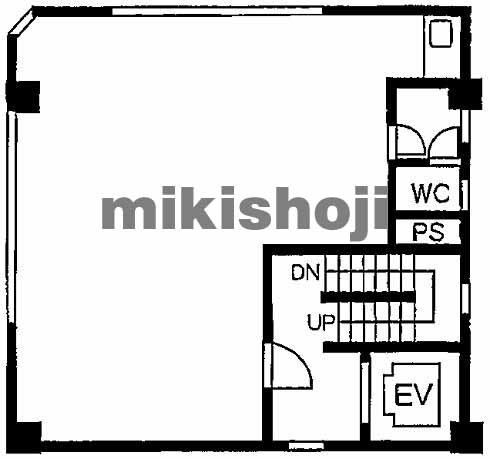 新橋の浅川ビル 平面1