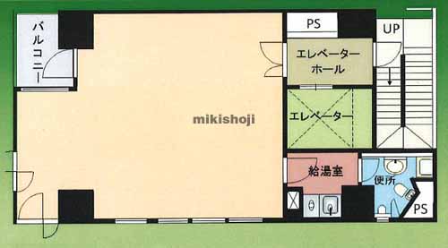 虎ノ門・愛宕のＭＳＢ　Ｋａｍｉｙａｃｈｏ 平面1