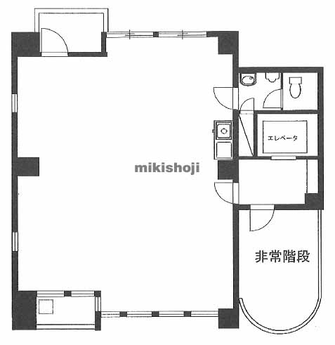 海岸・芝浦の石阪ビル 平面1