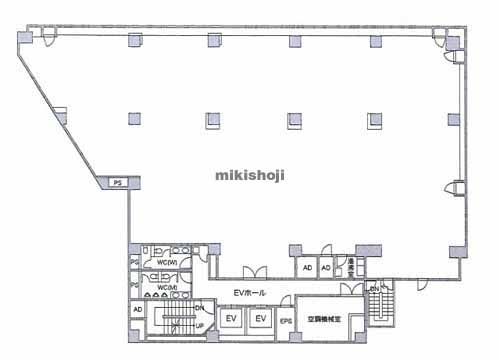 南池袋の藤久ビル東１号館 平面1