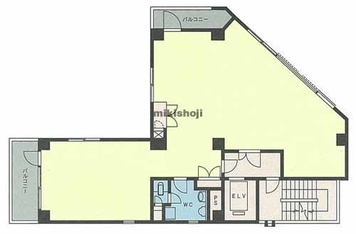 神田紺屋町・神田富山町・神田東松下町のｉｓｍ神田 平面1