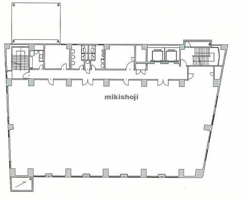 自由が丘・大岡山・八雲の三井住友銀行都立大学駅前ビル 平面1