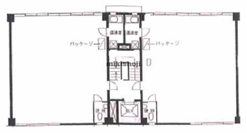 神田神保町のＢ・Ｆビル 平面1