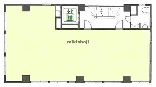 日本橋茅場町・兜町の兜町第二ビル 平面1