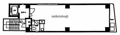 南麻布・元麻布・麻布十番のイデア南麻布ビル 平面1