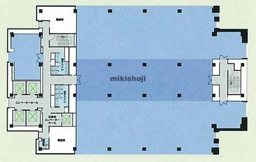 三軒茶屋・太子堂のキャロットタワー 平面1