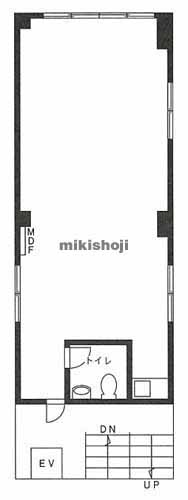 築地の竹田ビル 平面1