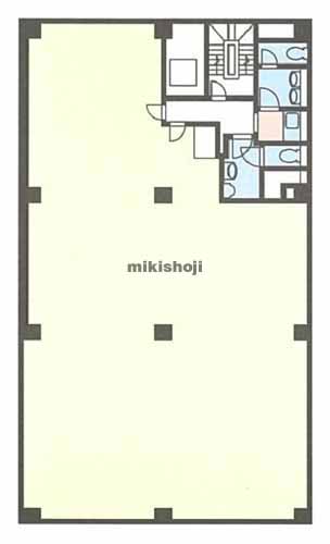 銀座の土志田ビルディング 平面1