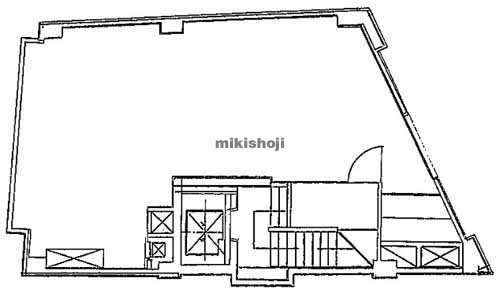 新橋の新橋第２ペリカンビル 平面1