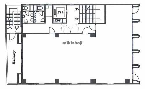 四谷のミツヤ四谷ビル 平面1