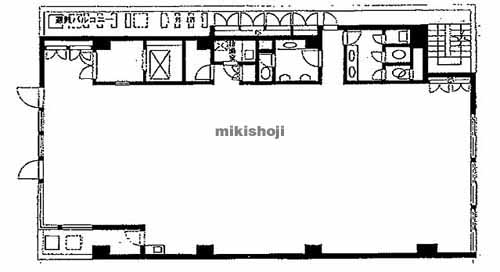 湊・明石町の築地リバーフロント 平面1