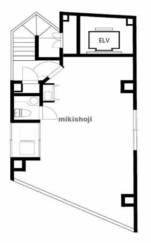 千駄ヶ谷のＭ．ＢＡＬＡＮＣＥ＋　ＪＩＮＧＵＫＩＴＡＳＡＮＤＯ 平面1