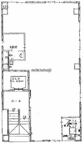 神田多町・神田司町・神田美土代町の三好ビル 平面1