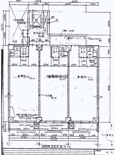 二番町・三番町・六番町の浅松ビル 平面1
