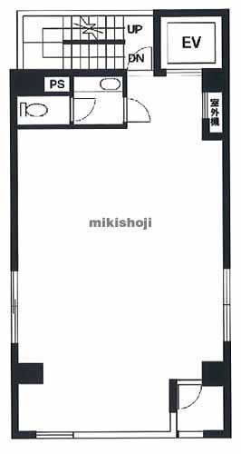 渋谷の渋谷トーセイビル 平面1