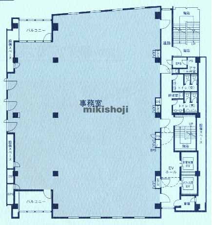 銀座の銀座並木通りビル 平面1