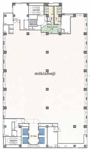 東品川の東京フロントテラス 平面1