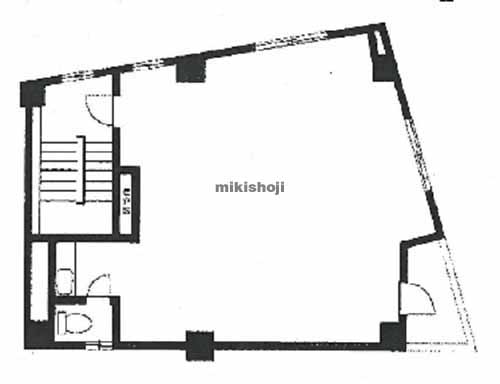 新川の石田ビル 平面1