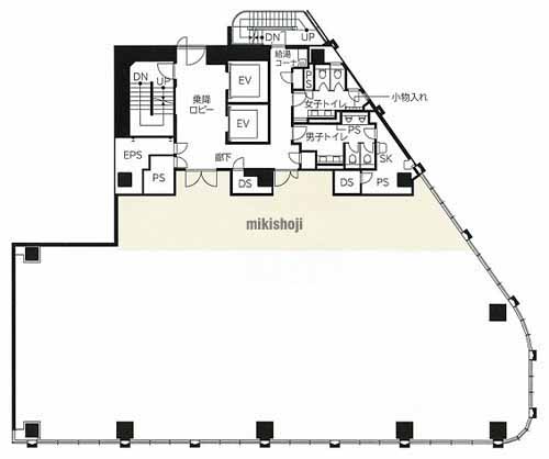 西五反田のＡ－ＰＬＡＣＥ五反田 平面1