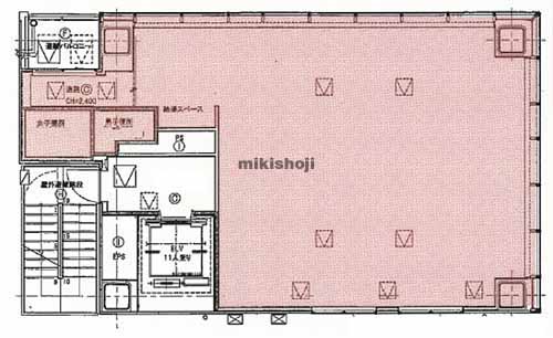 河北新報ビル 平面1