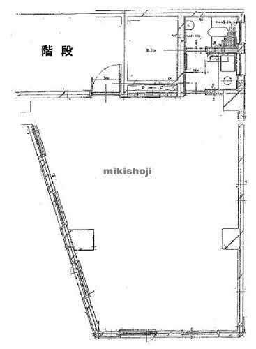 浅草橋・柳橋の大島屋浅草橋ビル 平面1