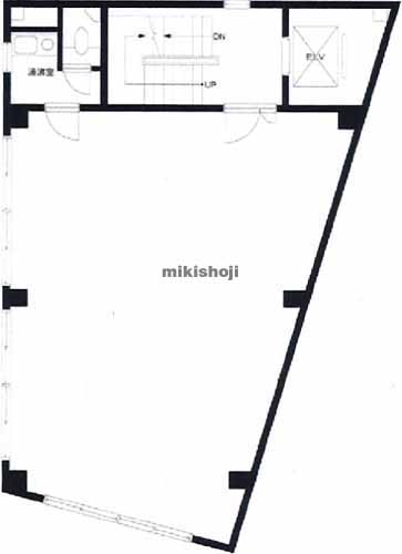 東上野の宮島ビル 平面1