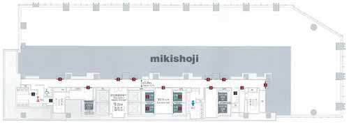 西新宿の住友不動産新宿セントラルパークタワー 平面1