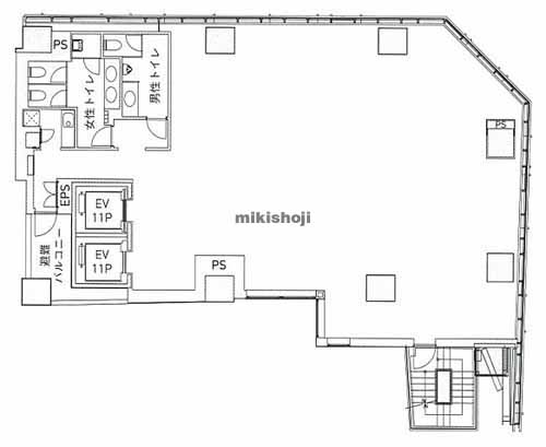 麹町のＫＯＪＩＭＡＣＨＩ ＴＥＲＲＡＣＥ 平面1